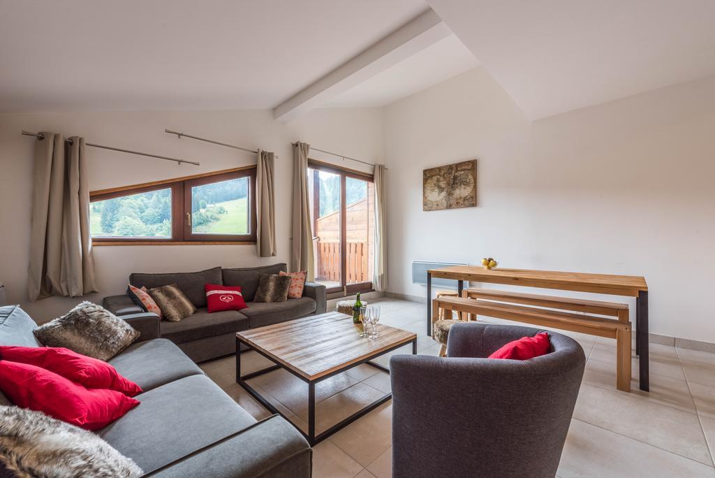 Apartmán Les Terrasses De Perrieres Les Gets Exteriér fotografie