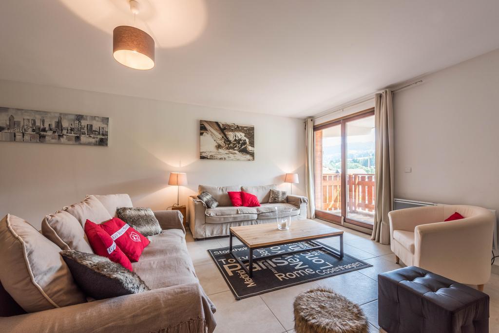 Apartmán Les Terrasses De Perrieres Les Gets Exteriér fotografie